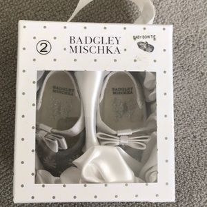 Badgley Mischka baby shoes
